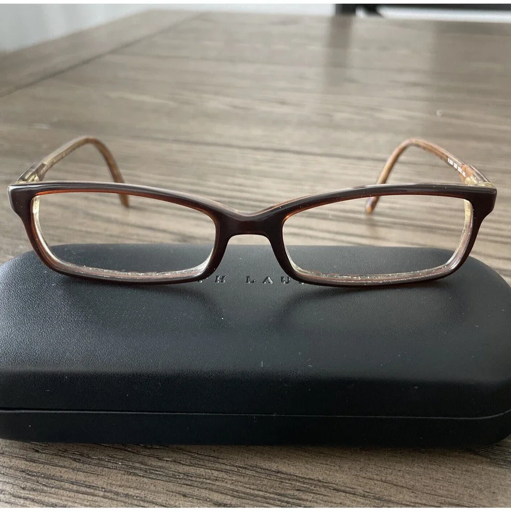 Burberry B2004 3023 52/16 140 Italy Designer Eyeglass Frames Glasses With Case